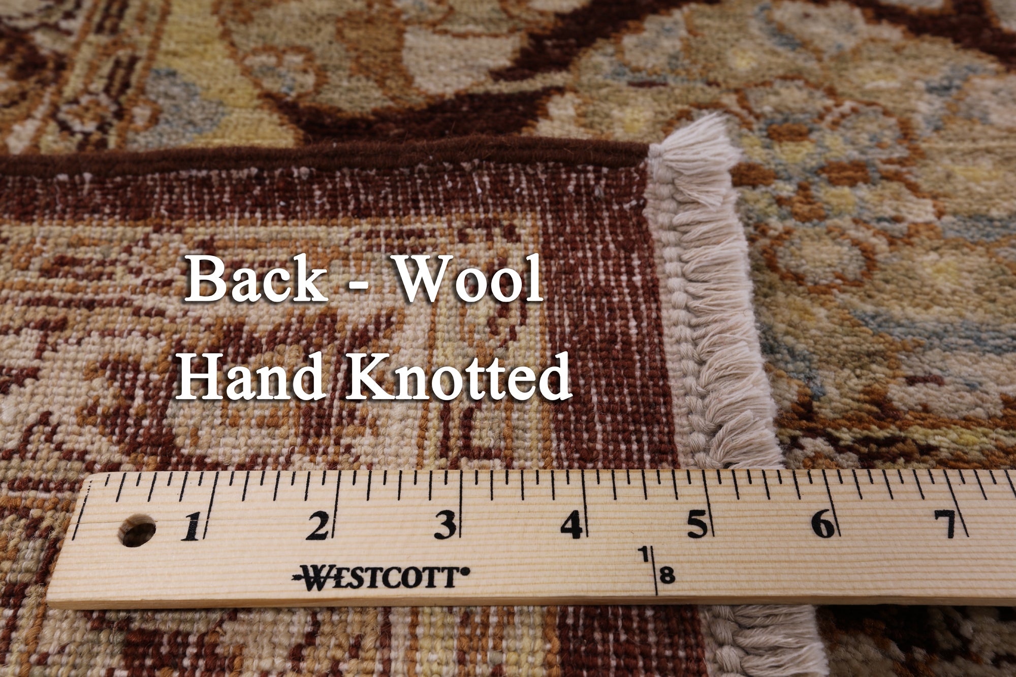 Peshawar Hand Knotted Area Rug - 9' 2" X 12' 7" - Golden Nile