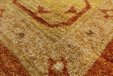 Peshawar Handmade Wool Area Rug - 6' 1" X 8' 9" - Golden Nile