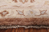 Peshawar Handmade Wool Area Rug - 6' 1" X 9' 1" - Golden Nile