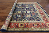 9 X 12 Floral Oriental Peshawar Handmade Area Rug - Golden Nile