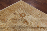 Peshawar Handmade Wool Area Rug - 9' 3" X 11' 9" - Golden Nile