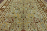 Handmade 10 X 14 Ziegler Oriental Peshawar Area Rug - Golden Nile