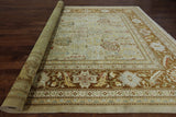 Handmade 10 X 14 Ziegler Oriental Peshawar Area Rug - Golden Nile