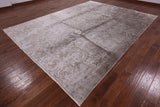 Modern Hand-Knotted Silk Rug - 8' 10" X 11' 9'' - Golden Nile