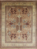 8 X 11 Handmade Oriental Peshawar Area Rug - Golden Nile