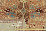 8 X 11 Handmade Oriental Peshawar Area Rug - Golden Nile