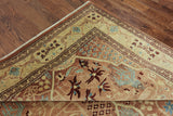 8 X 11 Handmade Oriental Peshawar Area Rug - Golden Nile