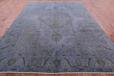 Persian Overdyed Handmade Wool Rug - 9' 6" X 12' 10" - Golden Nile
