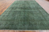 Traditional Overdyed Oriental Wool Area Rug 10 X 13 - Golden Nile