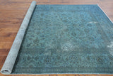 Oriental 7 X 10 Floral Handmade Overdyed Area Rug - Golden Nile