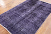 4 X 6 Traditional Overdyed Wool Area Rug - Golden Nile