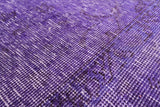 Purple Persian Overdyed Handmade Area Rug - 4' 10" X 6' 1" - Golden Nile