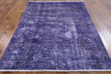 Oriental Overdyed Wool Area Rug 5 X 6 - Golden Nile