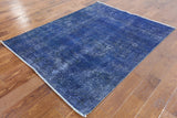 5 X 6 Oriental Overdyed Handmade Area Rug - Golden Nile