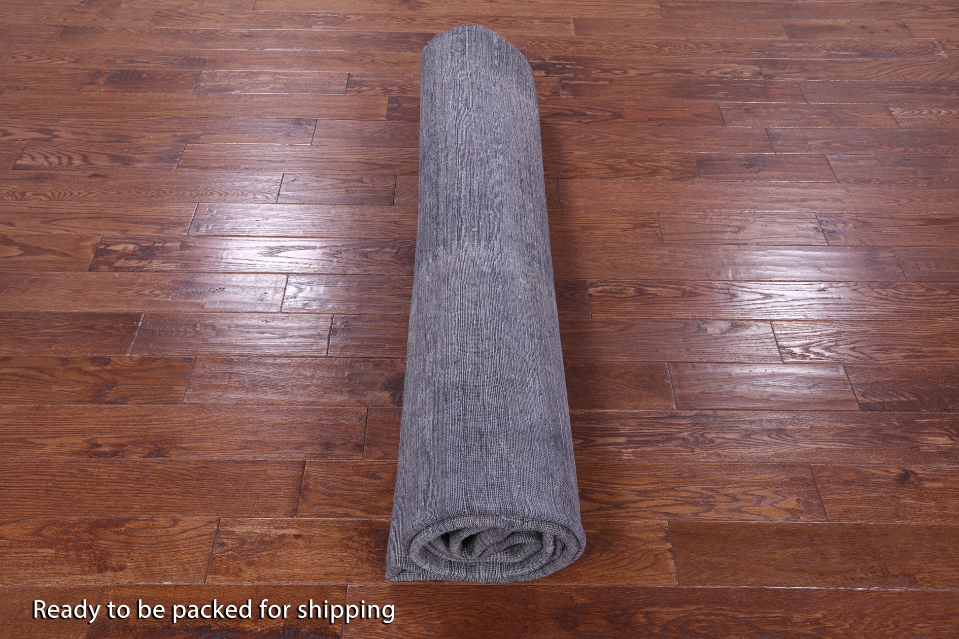 Grey Persian Overdyed Handmade Wool Area Rug - 9' 8" X 12' 9" - Golden Nile
