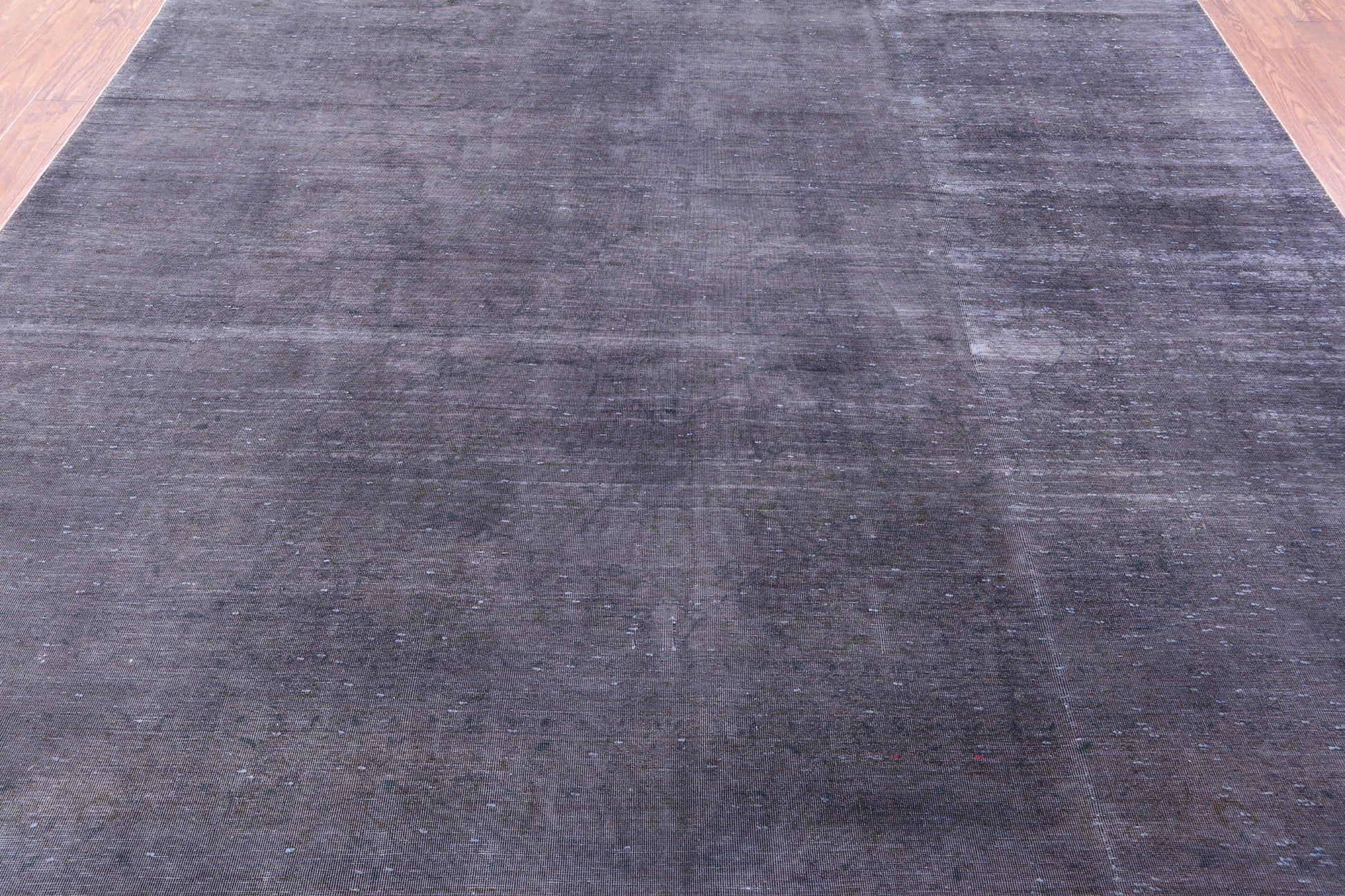 Grey Persian Overdyed Handmade Wool Area Rug - 9' 8" X 12' 9" - Golden Nile