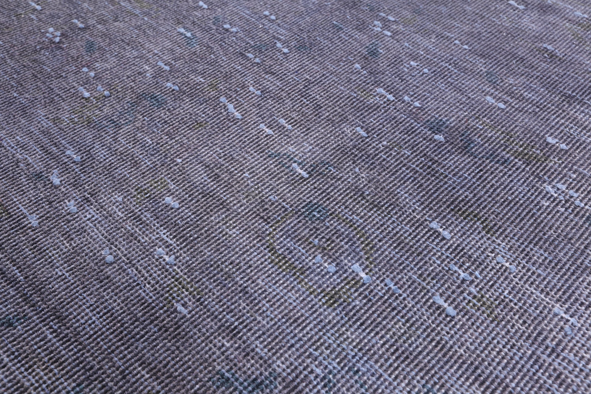 Grey Persian Overdyed Handmade Wool Area Rug - 9' 8" X 12' 9" - Golden Nile