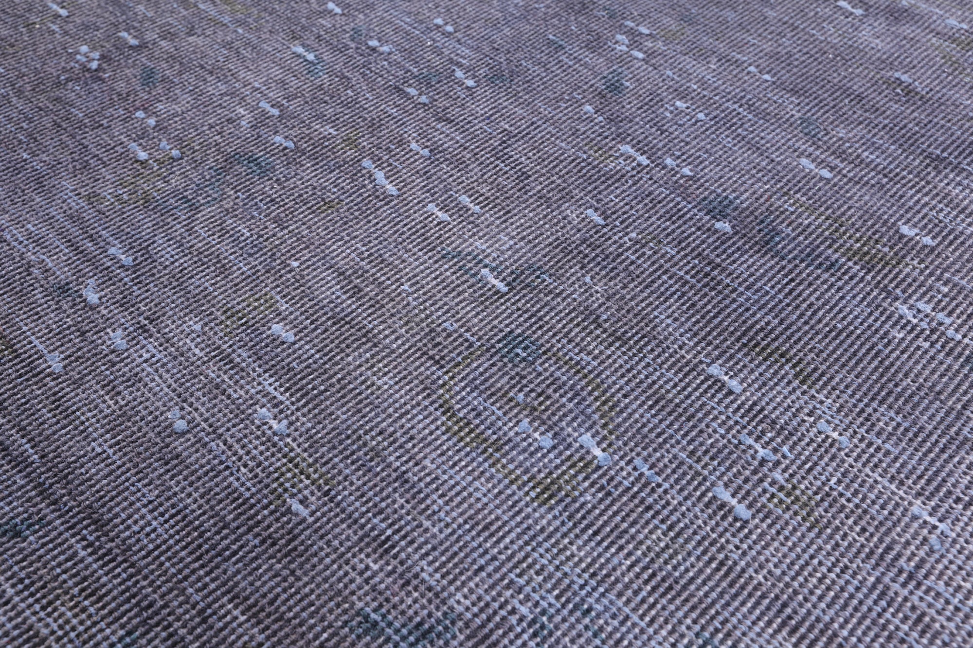 Grey Persian Overdyed Handmade Wool Area Rug - 9' 8" X 12' 9" - Golden Nile