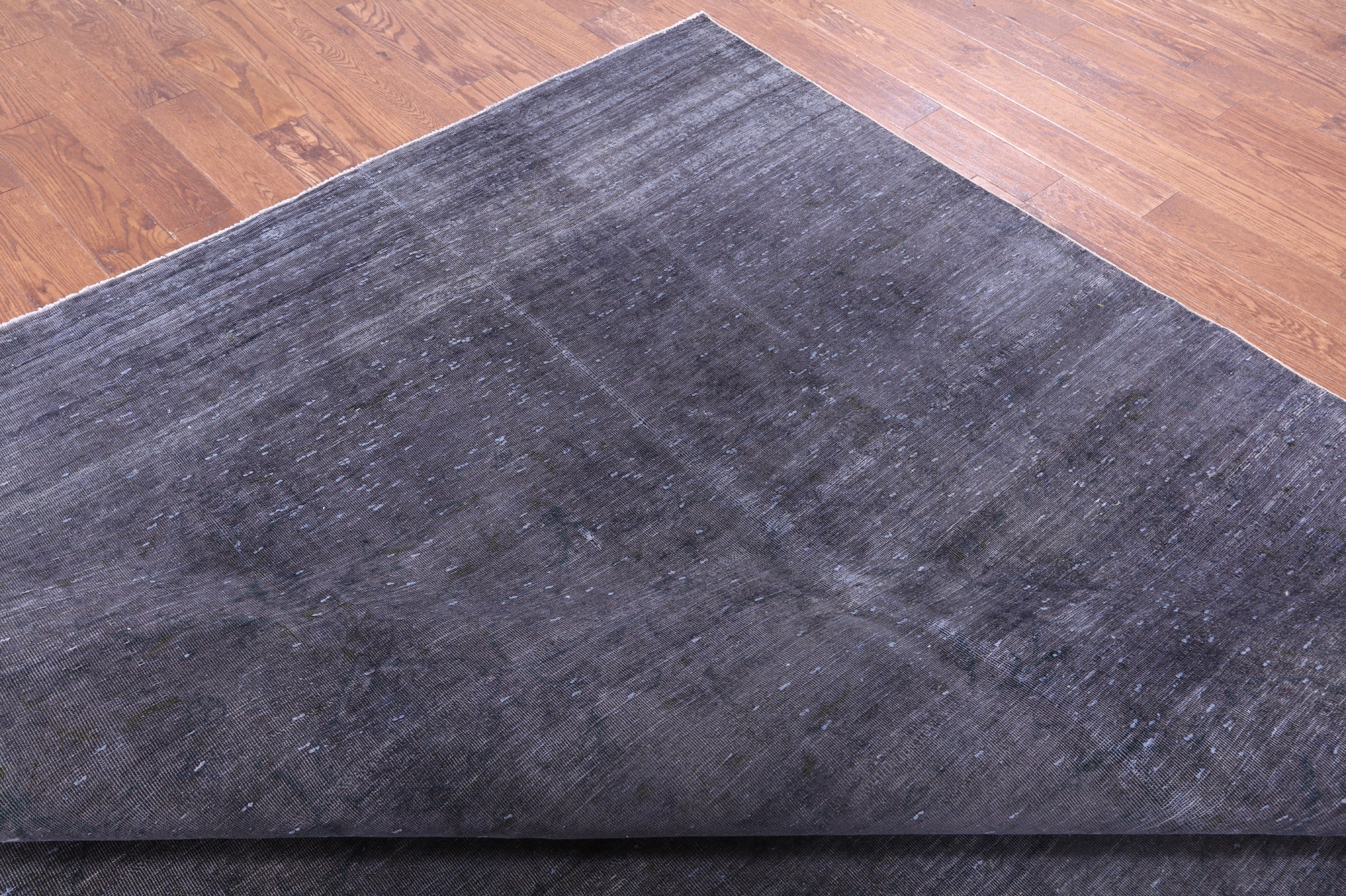 Grey Persian Overdyed Handmade Wool Area Rug - 9' 8" X 12' 9" - Golden Nile
