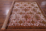 Persian Overdyed Handmade Wool Area Rug - 6' 8" X 9' 9" - Golden Nile