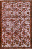 Persian Overdyed Handmade Wool Area Rug - 6' 8" X 9' 9" - Golden Nile