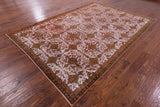 Persian Overdyed Handmade Wool Area Rug - 6' 8" X 9' 9" - Golden Nile