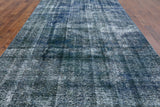 Traditional Overdyed Handmade Oriental Rug 7 X 12 - Golden Nile