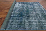 Traditional Overdyed Handmade Oriental Rug 7 X 12 - Golden Nile