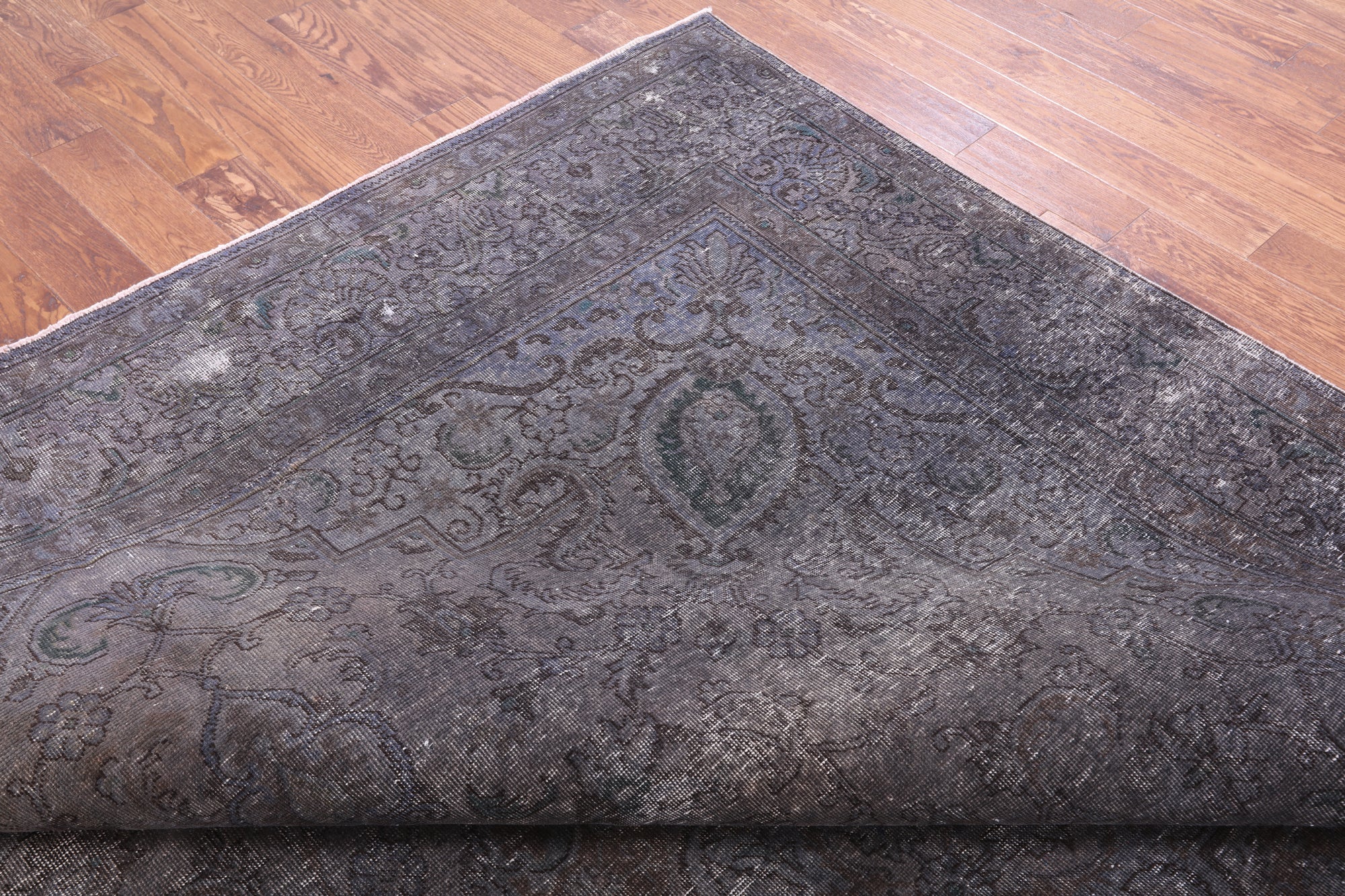 Persian Overdyed Handmade Wool Rug - 9' 8" X 12' 6" - Golden Nile