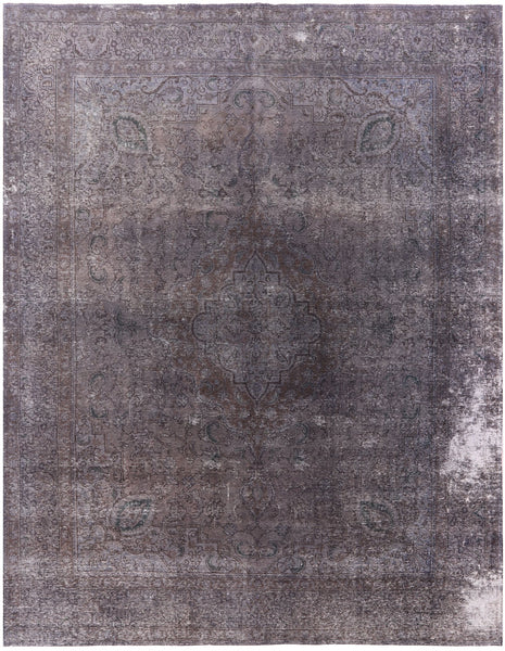Persian Overdyed Handmade Wool Rug - 9' 8" X 12' 6" - Golden Nile