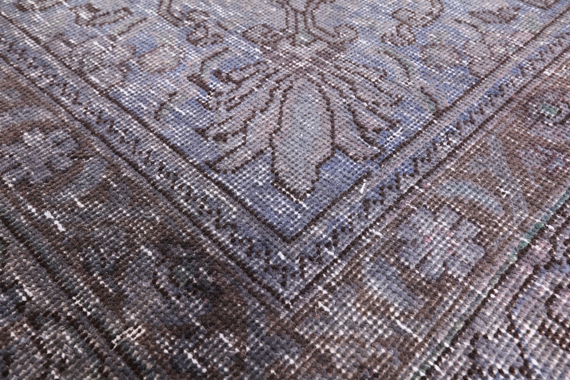 Persian Overdyed Handmade Wool Rug - 9' 8" X 12' 6" - Golden Nile