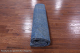 Blue Persian Overdyed Handmade Wool Rug - 9' 7" X 12' 9" - Golden Nile