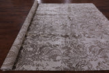 Persian Hand Knotted Pure Silk Rug - 8' 9" X 11' 9'' - Golden Nile