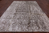 Persian Hand Knotted Pure Silk Rug - 8' 9" X 11' 9'' - Golden Nile