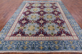 Fine Serapi Hand Knotted Wool Rug - 7' 11" X 10' 2'' - Golden Nile