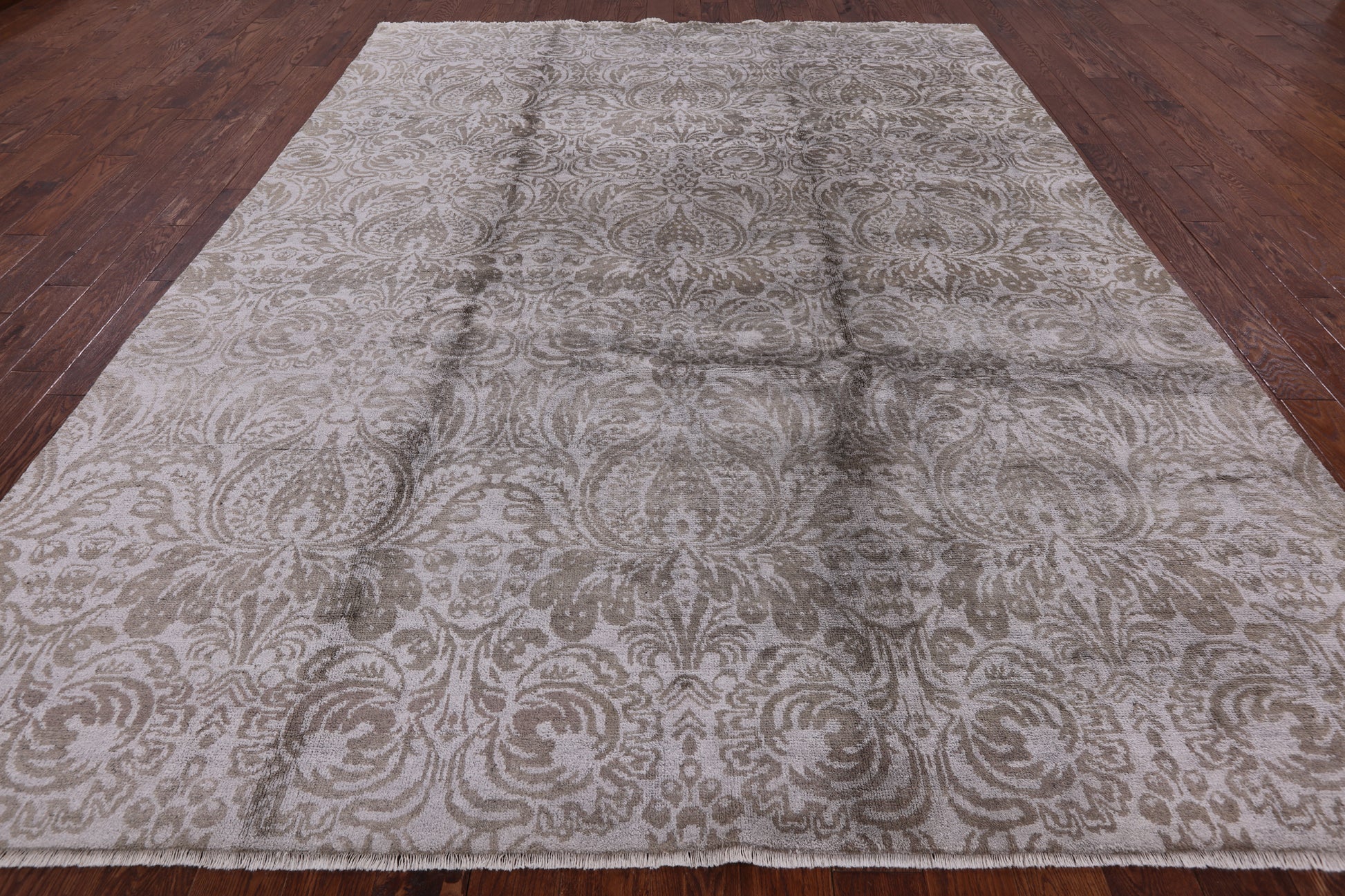 Persian Handmade 100% Silk Rug - 8' 10" X 11' 8'' - Golden Nile