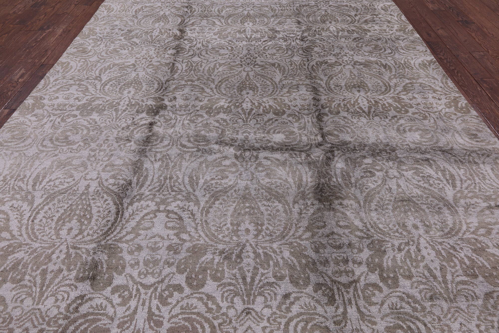 Persian Handmade 100% Silk Rug - 8' 10" X 11' 8'' - Golden Nile