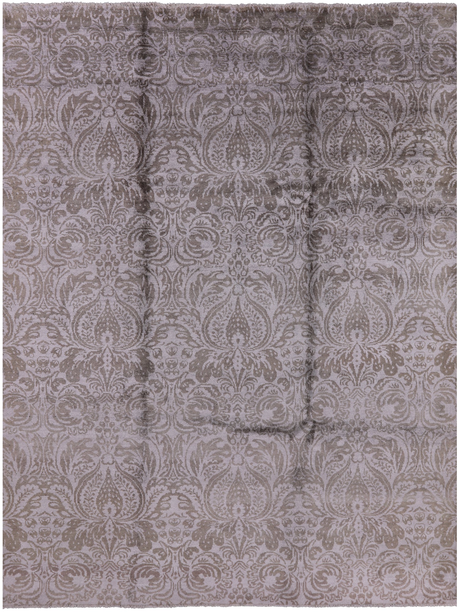 Persian Handmade 100% Silk Rug - 8' 10" X 11' 8'' - Golden Nile