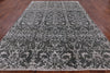 Modern Hand Knotted Wool & Silk Rug - 8' 9" X 12' 2'' - Golden Nile