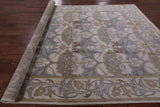 Ivory William Morris Handmade Wool Rug - 7' 7" X 10' 0" - Golden Nile