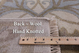 Ivory William Morris Handmade Wool Rug - 7' 7" X 10' 0" - Golden Nile