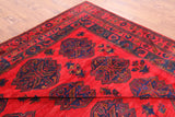 Bokhara Wool On Wool Handmade Rug - 10' 9" X 12' 2" - Golden Nile