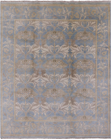 William Morris Hand Knotted Wool Rug - 7' 8