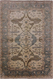 Oushak Hand Knotted Area Rug - 6' X 8' 9" - Golden Nile