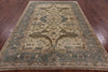 Oushak Hand Knotted Area Rug - 6' X 8' 9" - Golden Nile