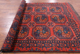 Turkmen Ersari Wool On Wool Rug - 6' 1" X 9' 2" - Golden Nile