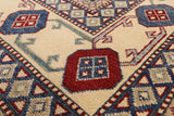 Red Kazak Hand Knotted Rug - 8' 5" X 11' 4" - Golden Nile