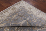 Turkish Oushak Hand Knotted Wool Rug - 8' 4" X 10' 2" - Golden Nile