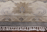 Turkish Oushak Hand Knotted Wool Rug - 8' 4" X 10' 2" - Golden Nile