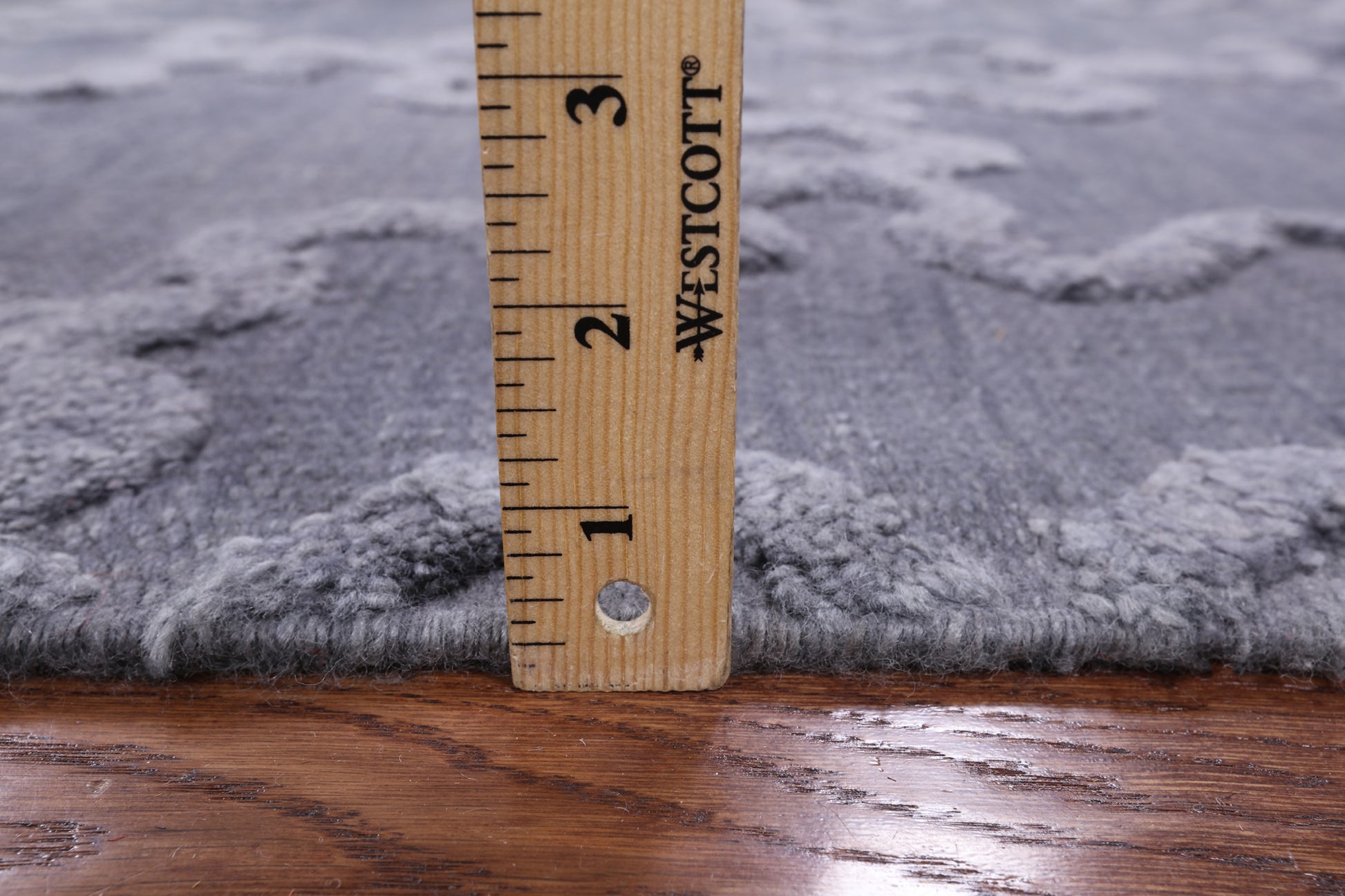 Grey Flat Weave Moroccan Wool Rug - 6' 1" X 9' 1" - Golden Nile